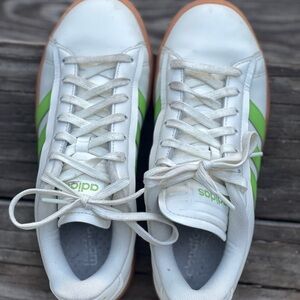 Adidas Grand Court Alpha sneaker white/lime